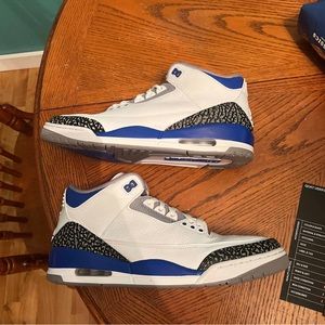 jordan retro 3 racer blue rare size great condition